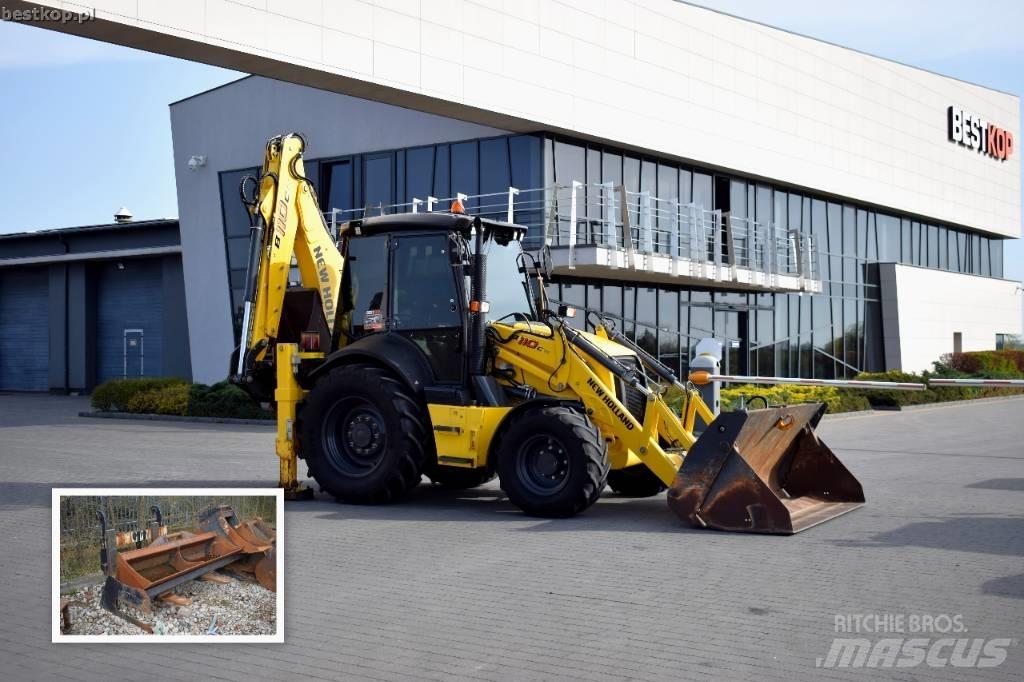 New Holland B 110 C Grävlastare