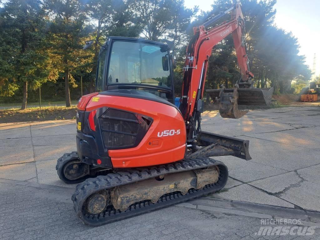 Kubota U 50 Minigrävare < 7t