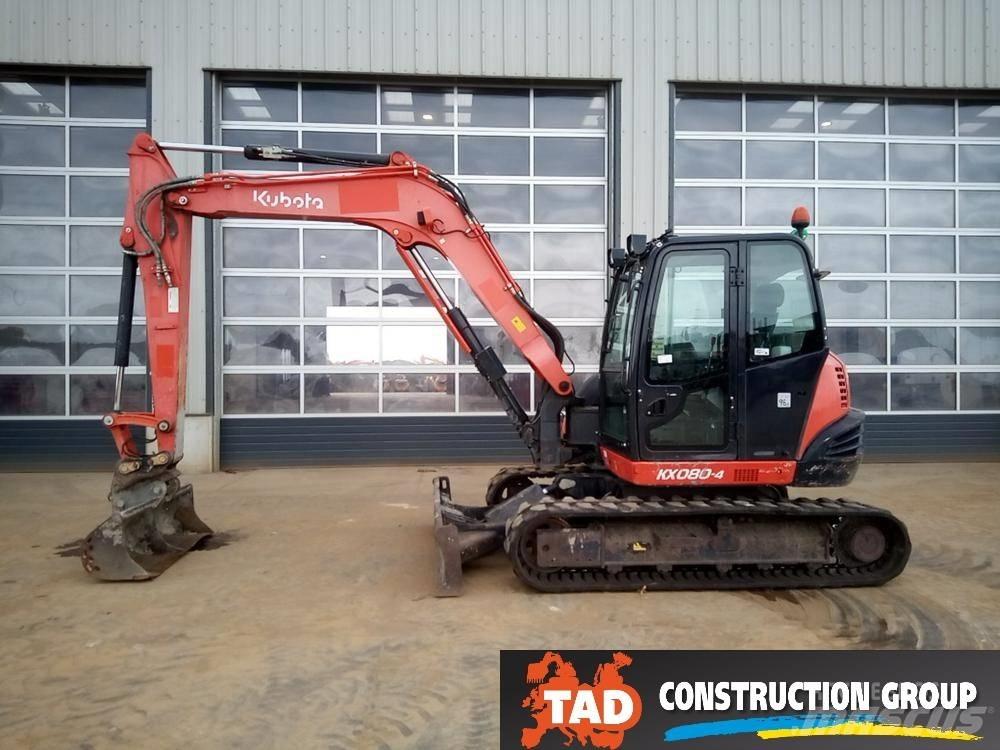 Kubota KX 080-4 Midigrävmaskiner 7t - 12t