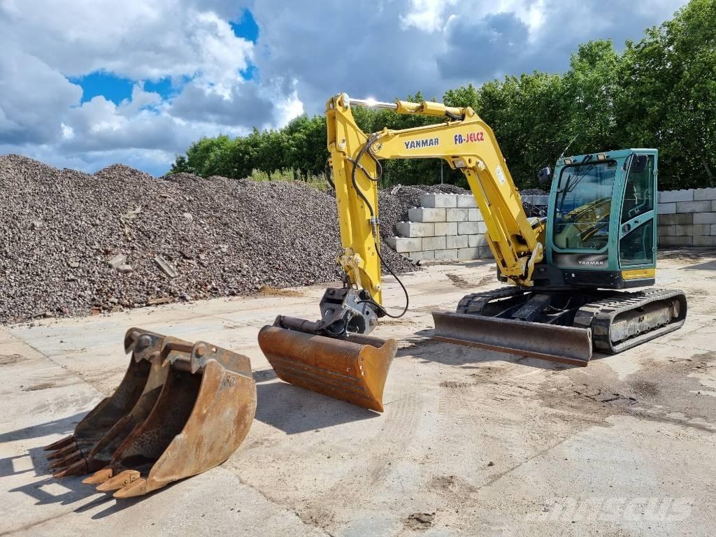 Yanmar Vio 80 U Midigrävmaskiner 7t - 12t