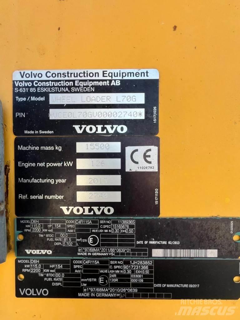 Volvo L70G Hjullastare