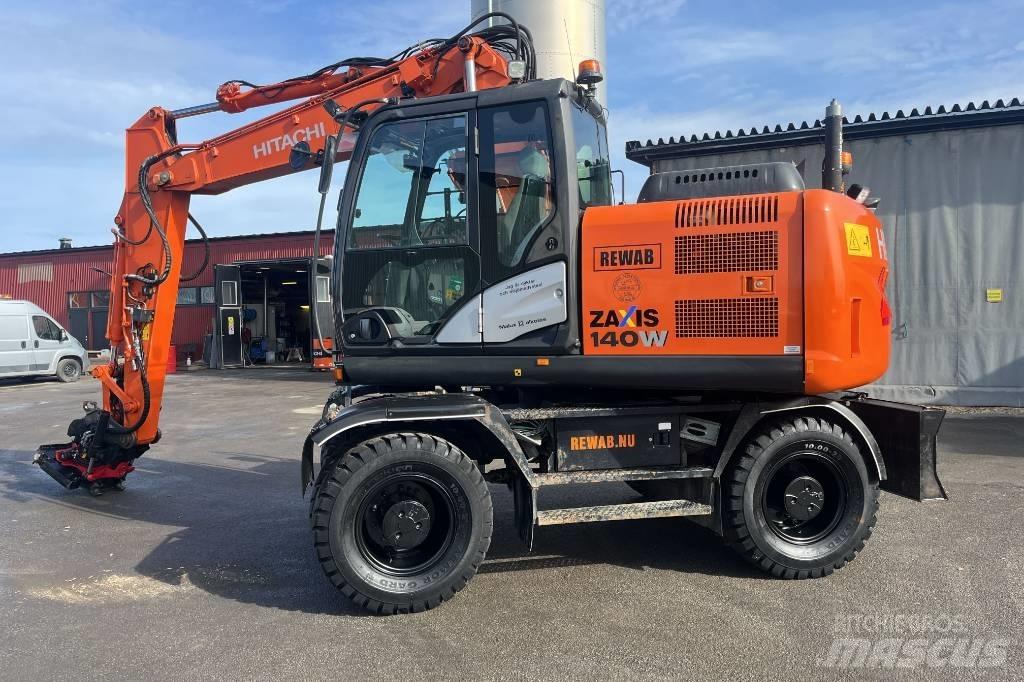 Hitachi ZX 140 W 5B Hjulgrävare