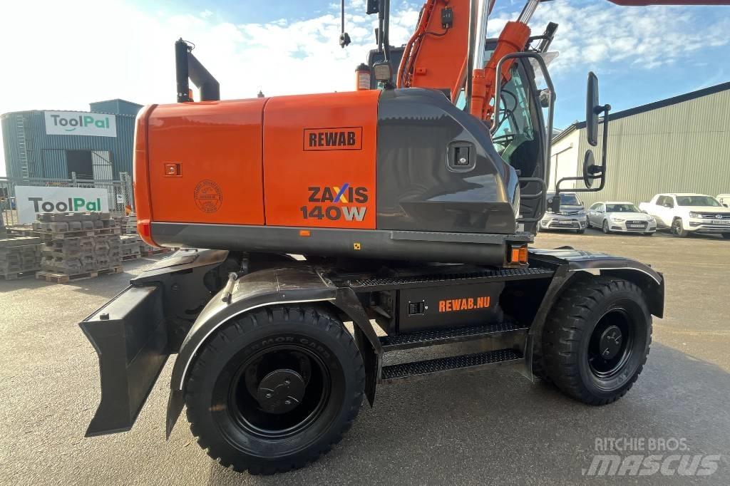 Hitachi ZX 140 W 5B Hjulgrävare