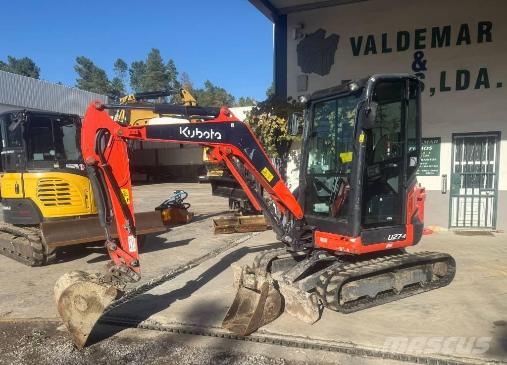 Kubota U 27 Minigrävare < 7t