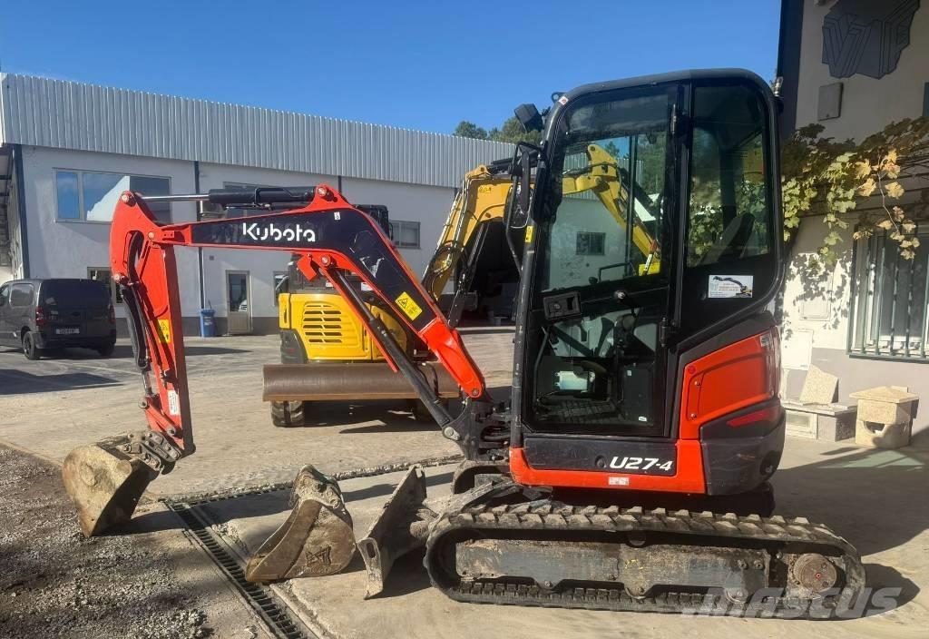 Kubota U 27 Minigrävare < 7t