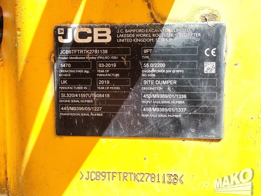 JCB 9TFT Minidumprar