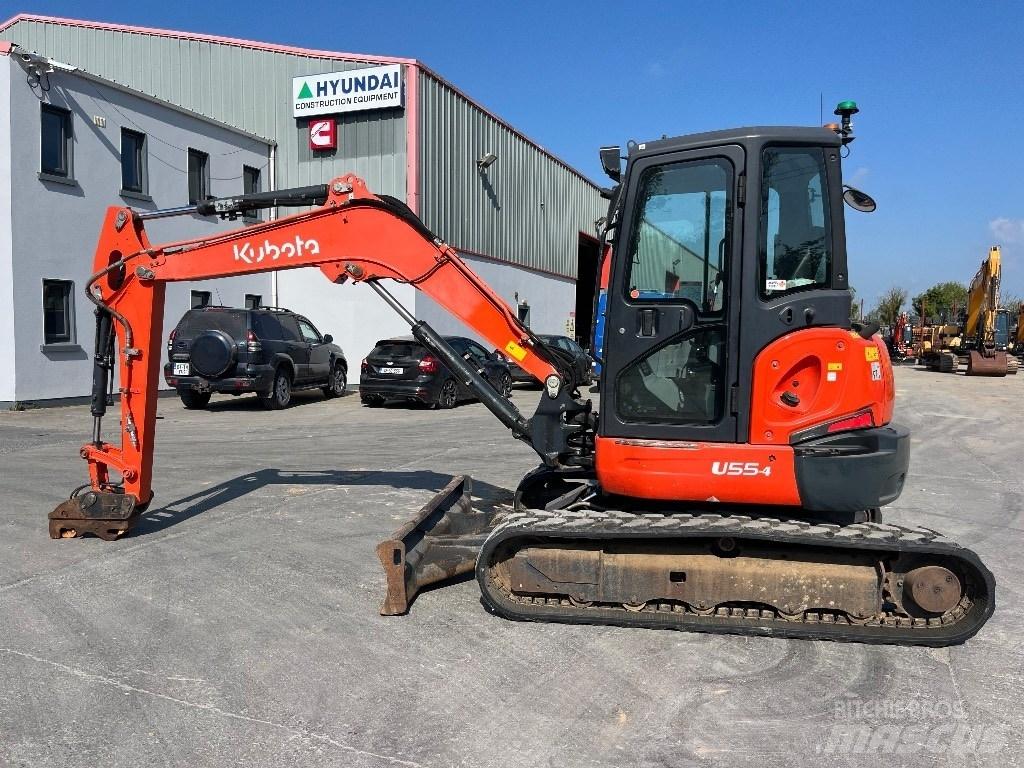 Kubota U 55-4 Minigrävare < 7t