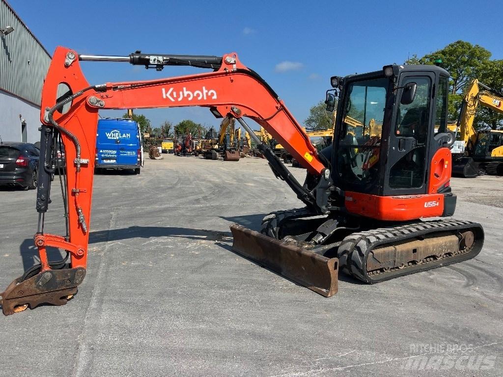 Kubota U 55-4 Minigrävare < 7t
