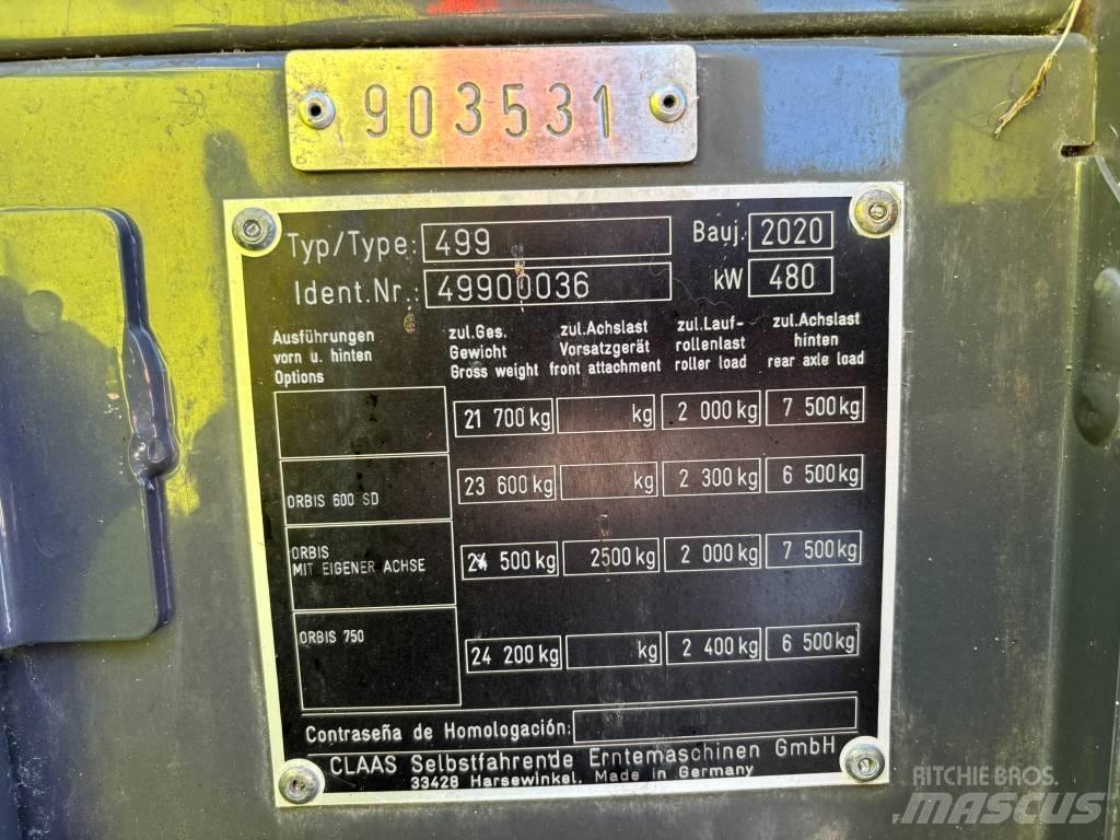 CLAAS Jaguar 960 4WD Självgående fälthackar