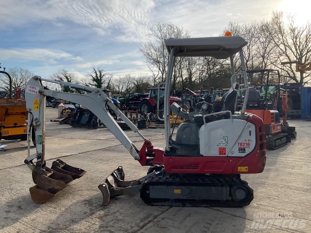 Takeuchi TB 216 Minigrävare < 7t