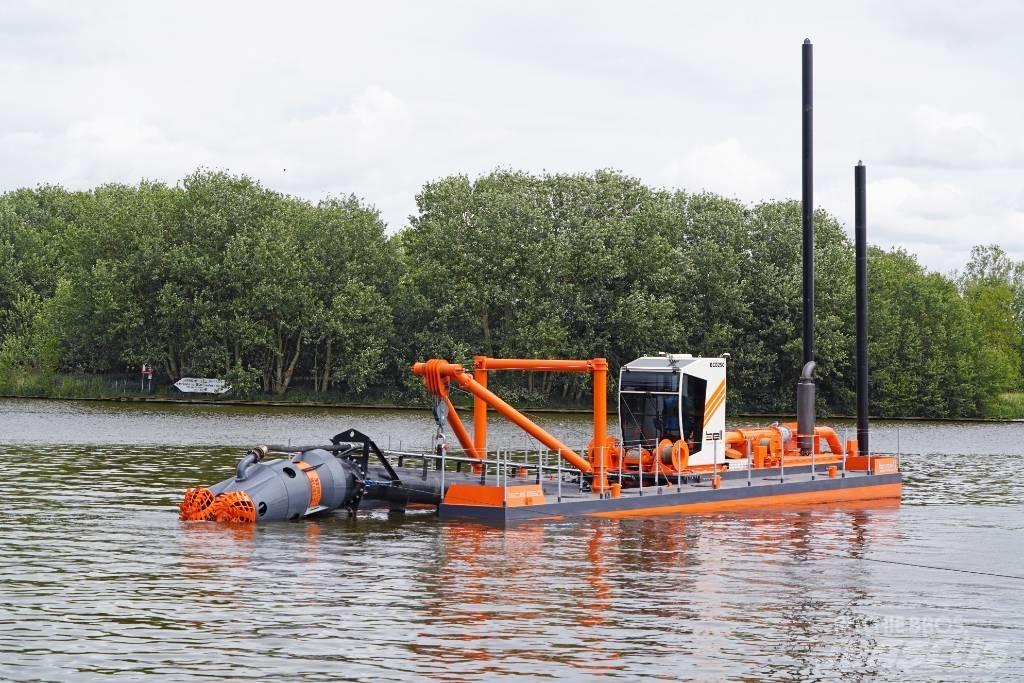 Bell Cutter Dredger Arbetsbåtar, pråmar och pontoner