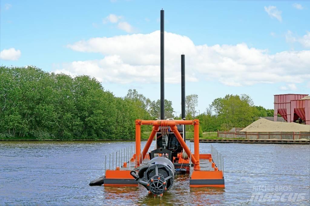 Bell Cutter Dredger Arbetsbåtar, pråmar och pontoner