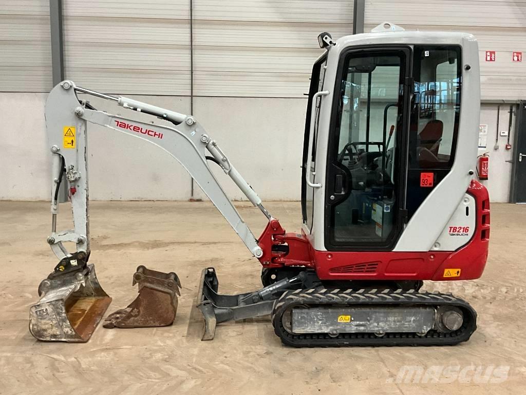 Takeuchi TB 216 Minigrävare < 7t