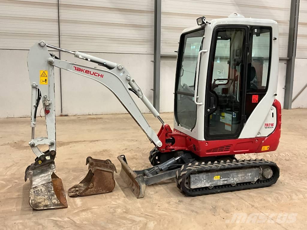 Takeuchi TB 216 Minigrävare < 7t