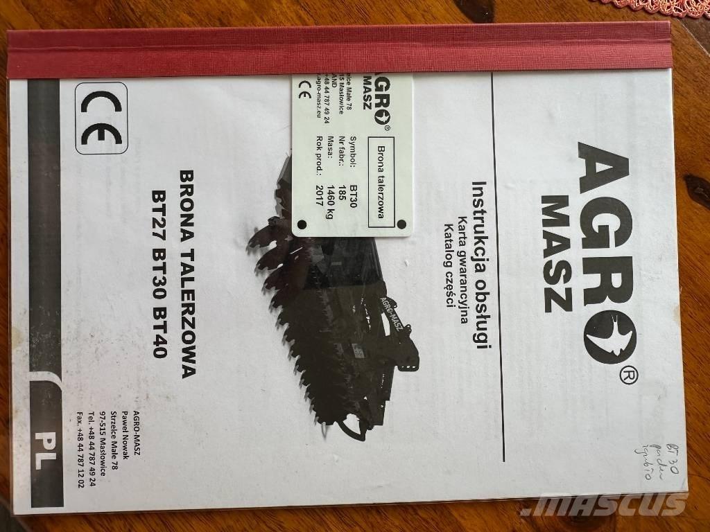 Agro-Masz BT30 Tallriksredskap