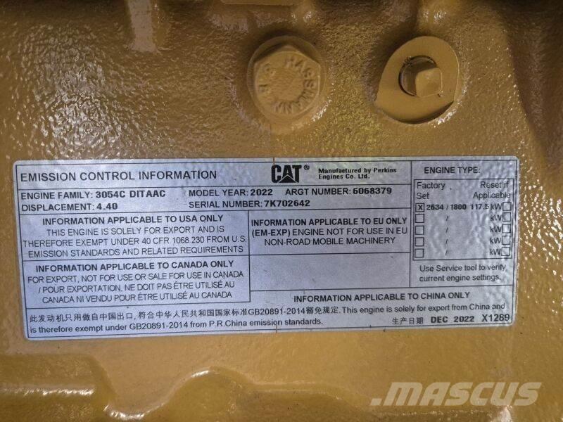 CAT 3054C DITAAC Motorer