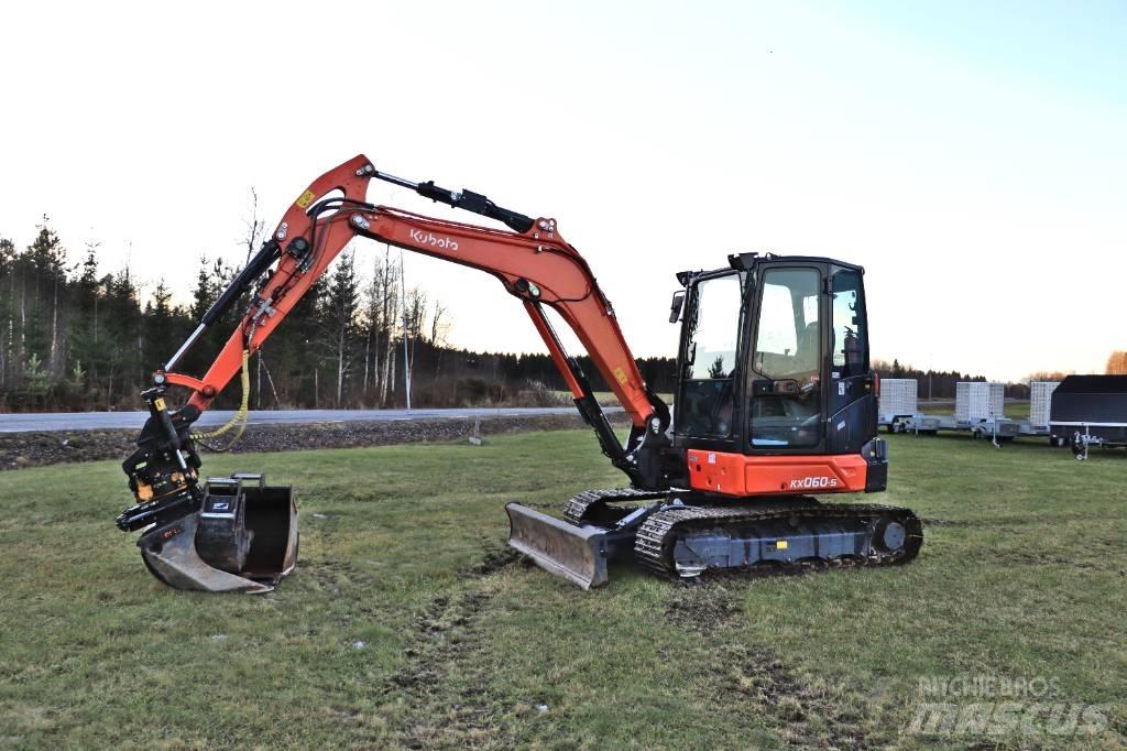 Kubota KX060-5 Minigrävare < 7t