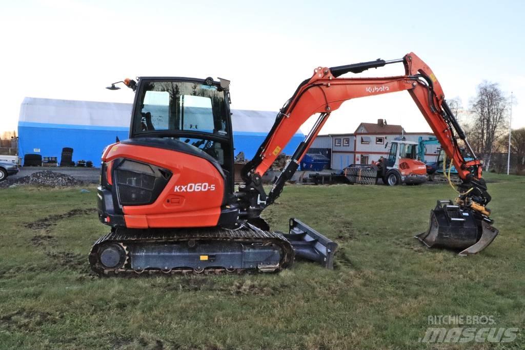 Kubota KX060-5 Minigrävare < 7t