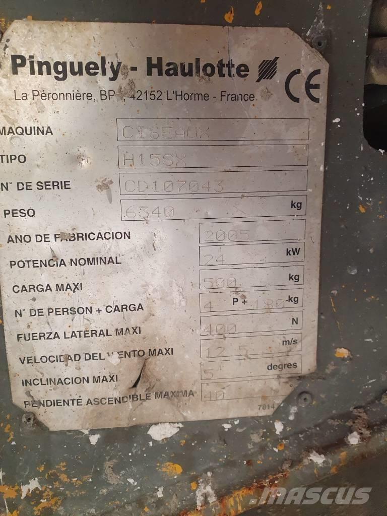 Haulotte H 15 SX Saxliftar