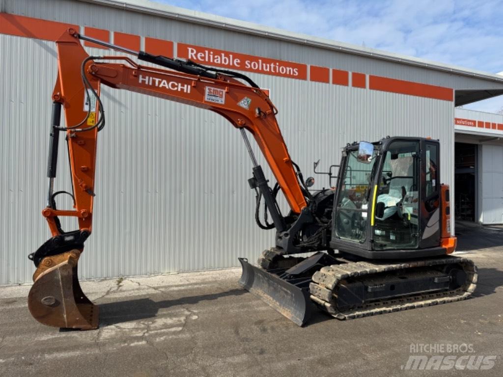 Hitachi ZX 85 US-6 Midigrävmaskiner 7t - 12t