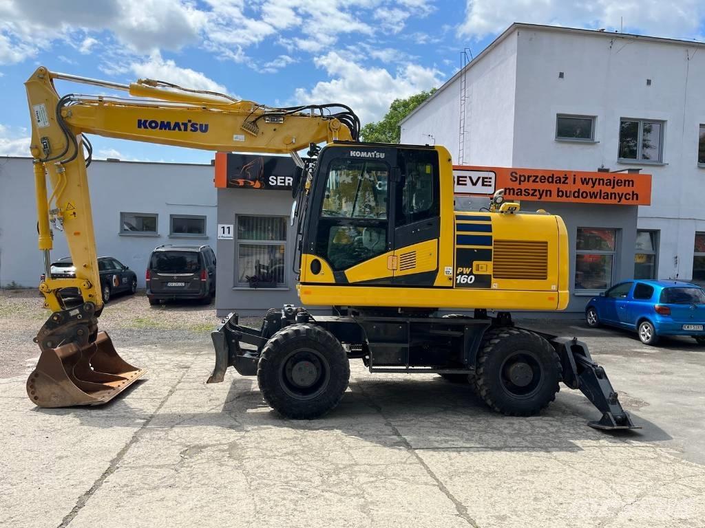 Komatsu PW 160-11 Hjulgrävare