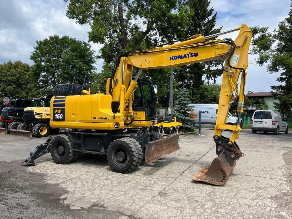 Komatsu PW 160-11 Hjulgrävare