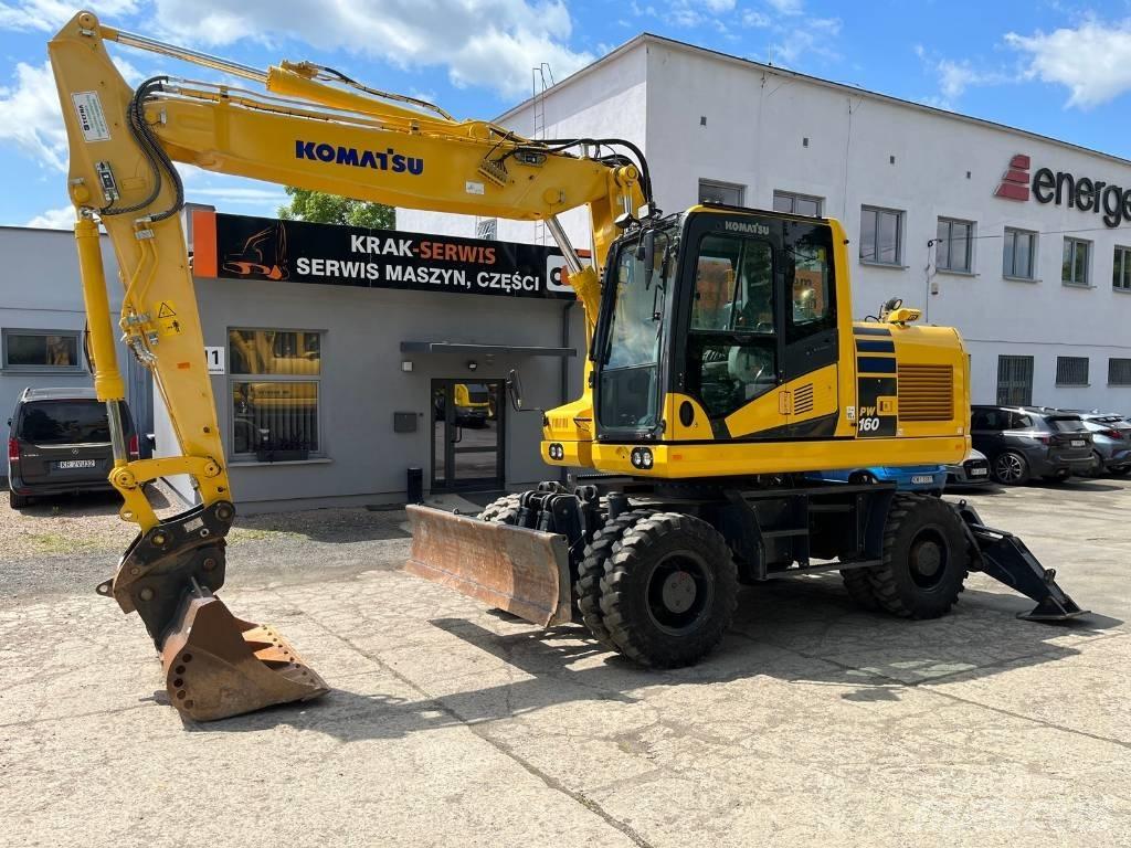 Komatsu PW 160-11 Hjulgrävare