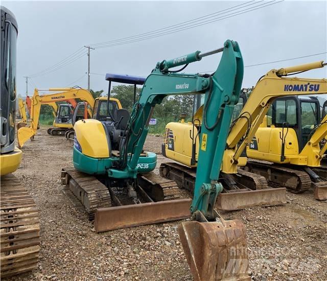 Komatsu PC35MR-1 Minigrävare < 7t