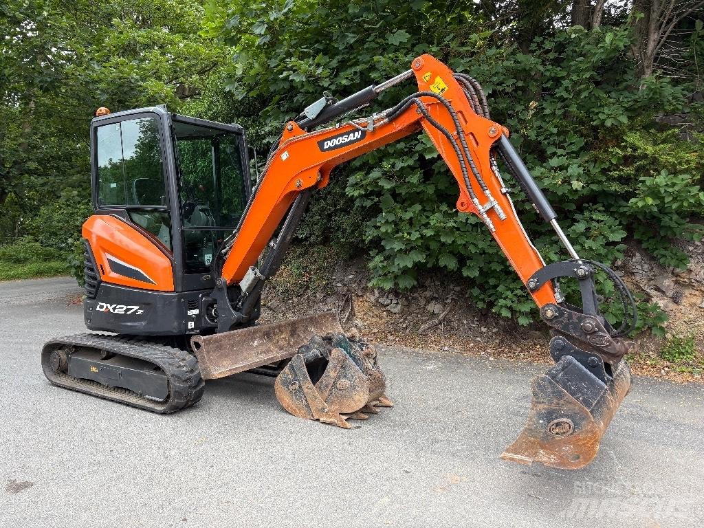 Doosan DX 27 Z Minigrävare < 7t