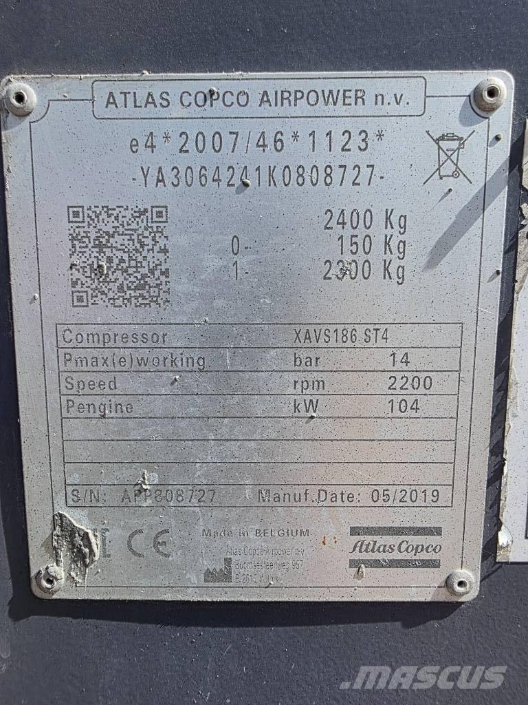 Atlas Copca XAVS186 Tryckstegrare
