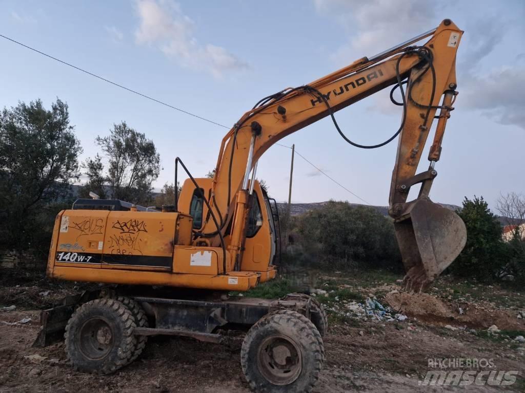 Hyundai 140W-7 Hjulgrävare