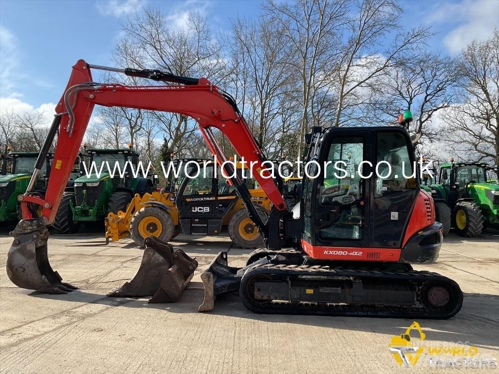 Kubota KX 080-4 Midigrävmaskiner 7t - 12t