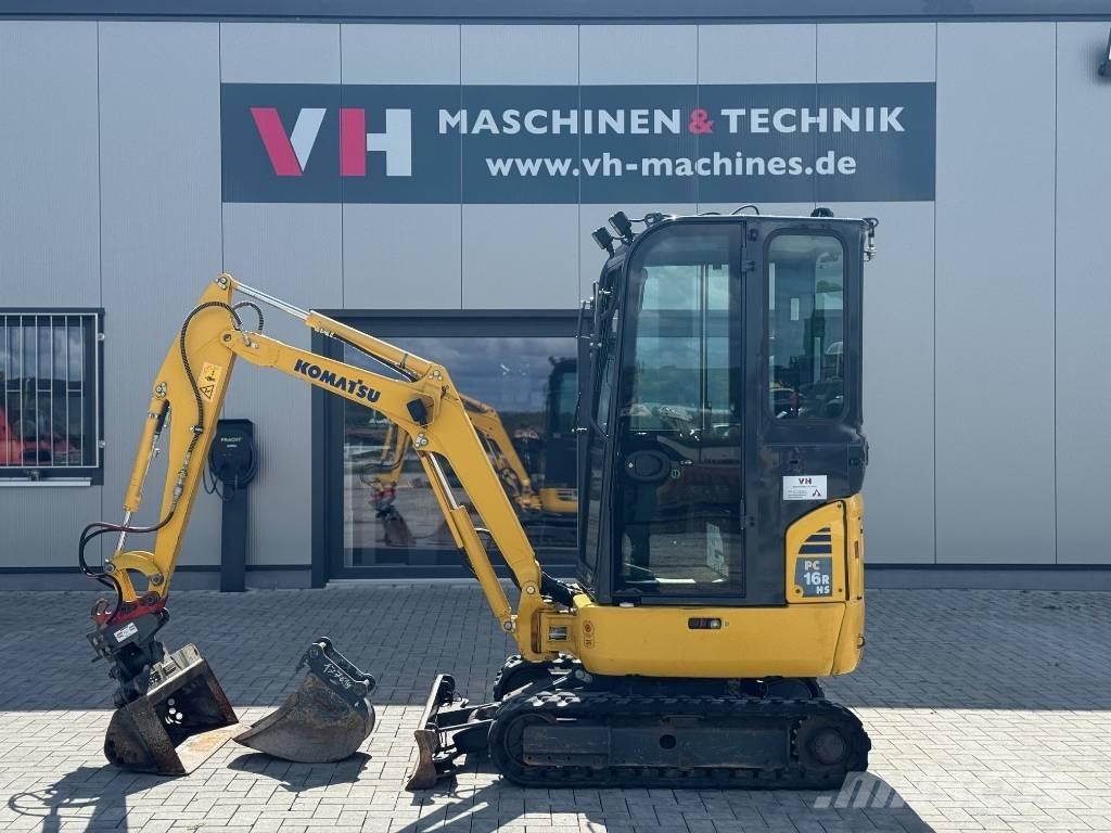 Komatsu PC 16 R-3HS Minigrävare < 7t