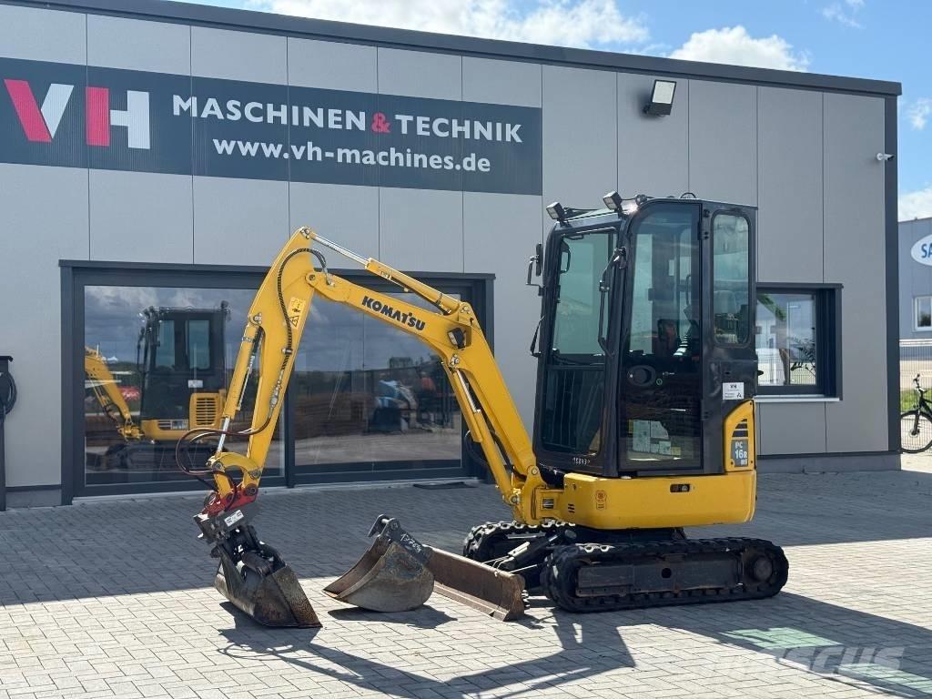 Komatsu PC 16 R-3HS Minigrävare < 7t
