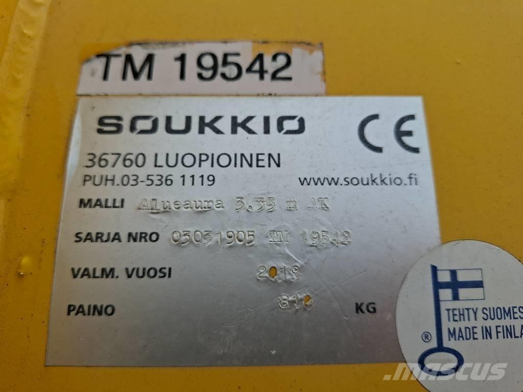 Soukkio AK 3400 Snöblad och plogar