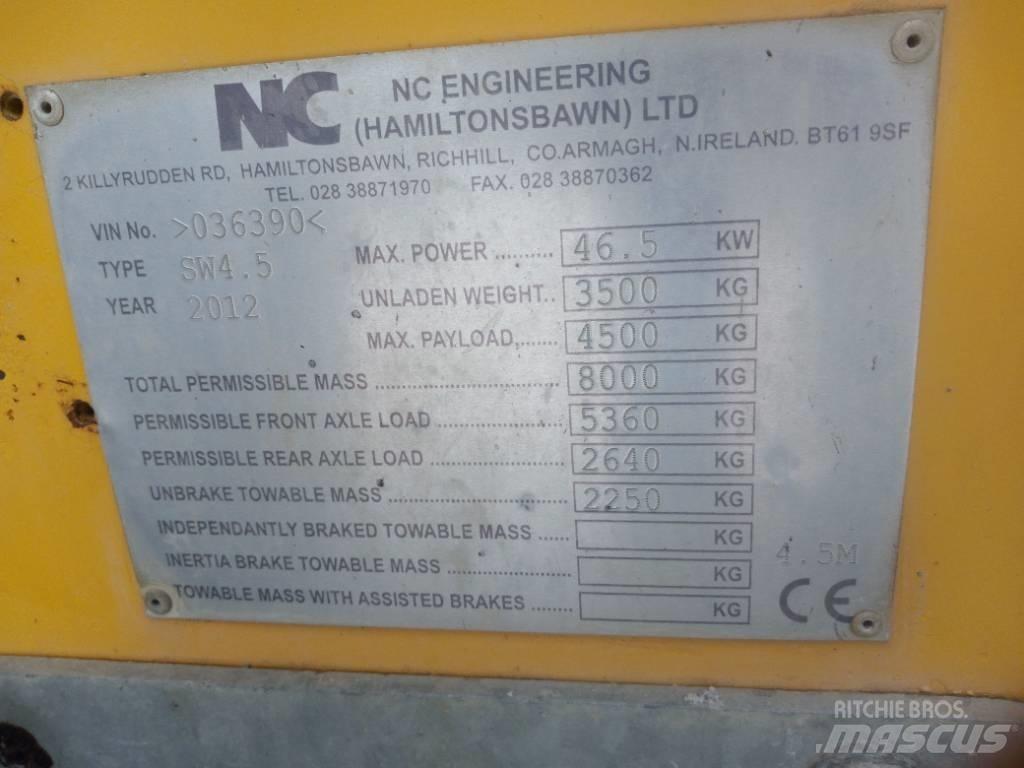NC SW 4.5 Midjestyrd dumper
