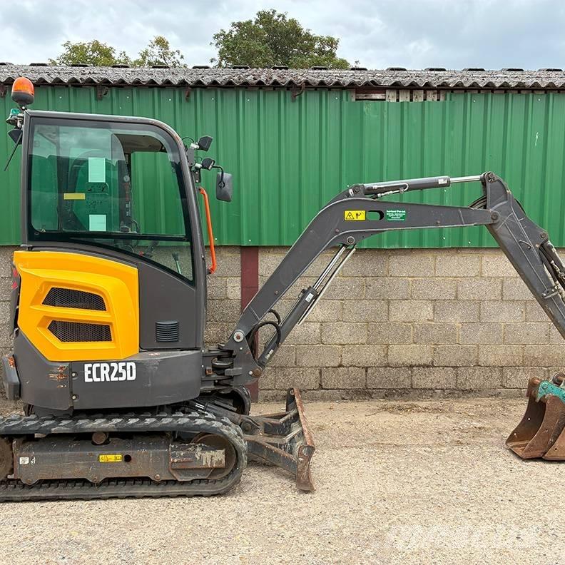 Volvo ECR25D Minigrävare < 7t