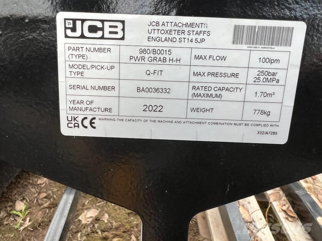 JCB 980/B0007 Grab Övrigt lastning och gräv