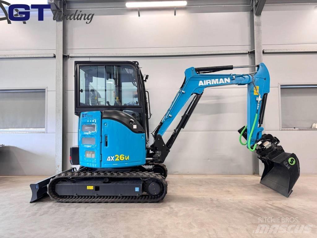 Airman AX 26 U-7 Minigrävare < 7t