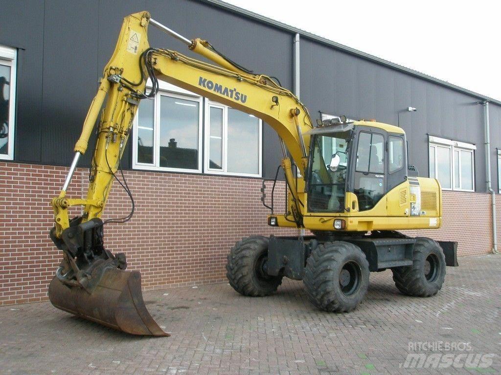Komatsu PW140-7 Hjulgrävare