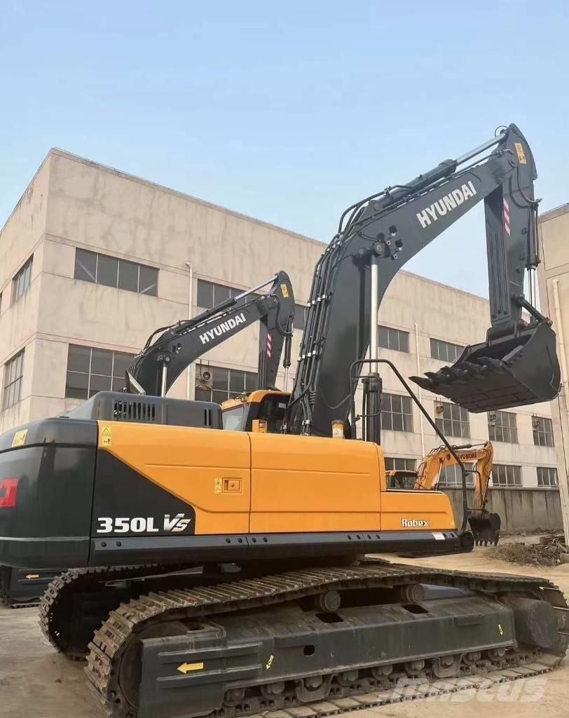 Hyundai 350 L VS Bandgrävare