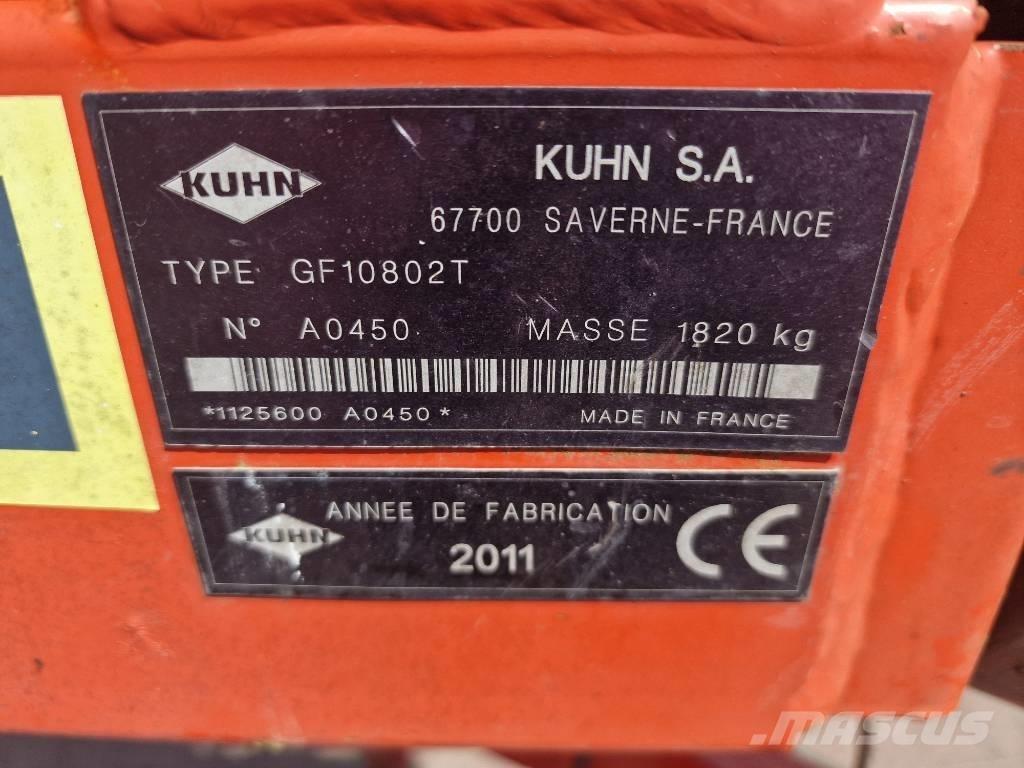 Kuhn GF 10802 T Vändare och luftare