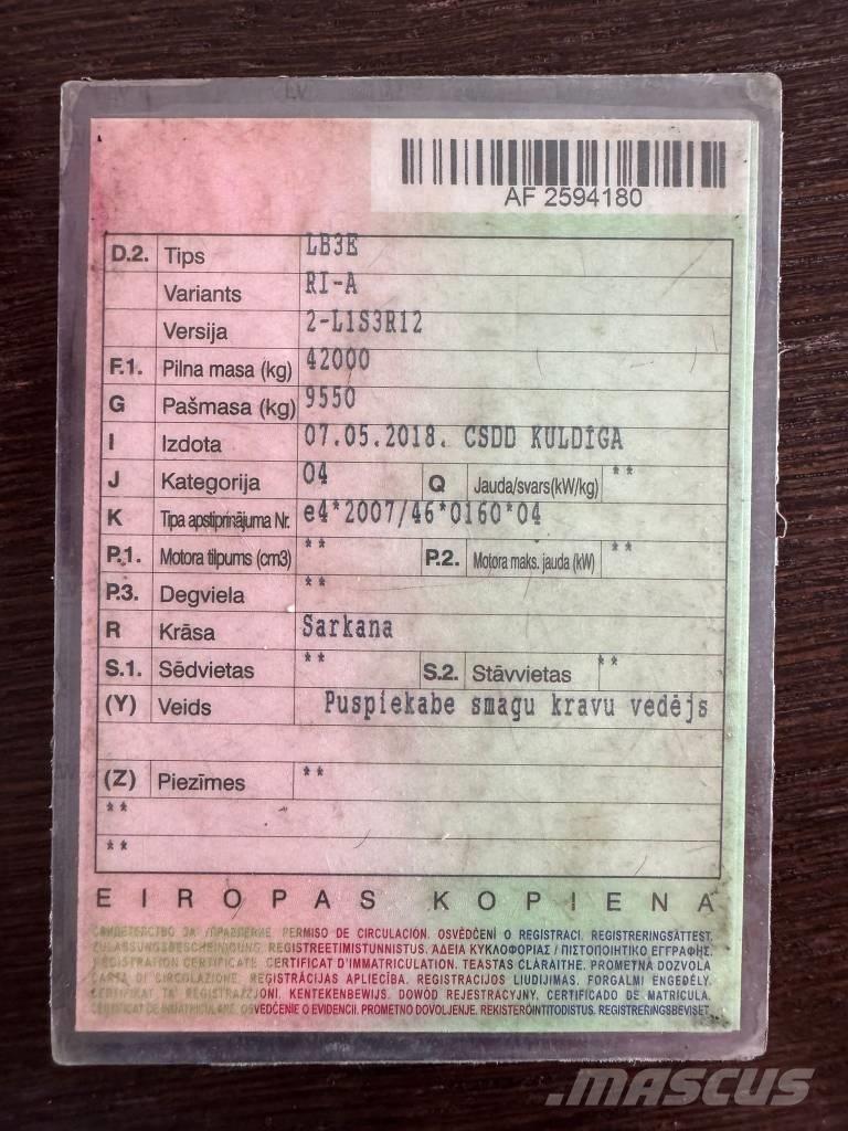 Kässbohrer Lowbed Dolly