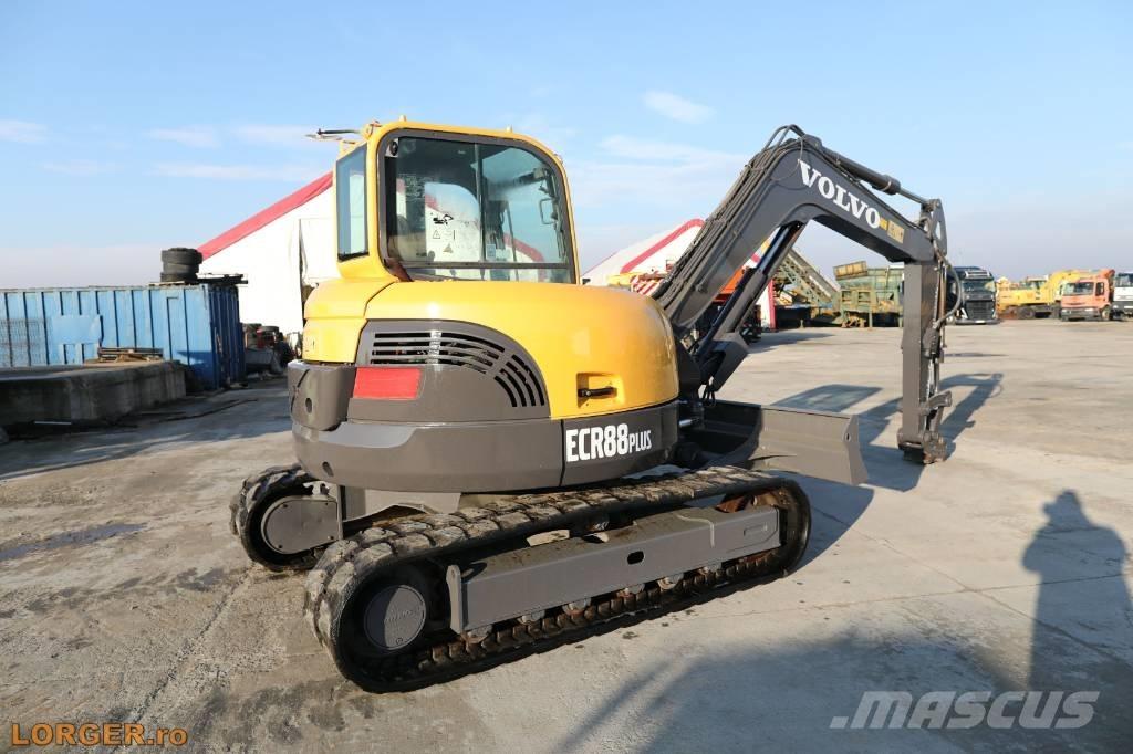 Volvo ECR 88 PLUS Midigrävmaskiner 7t - 12t