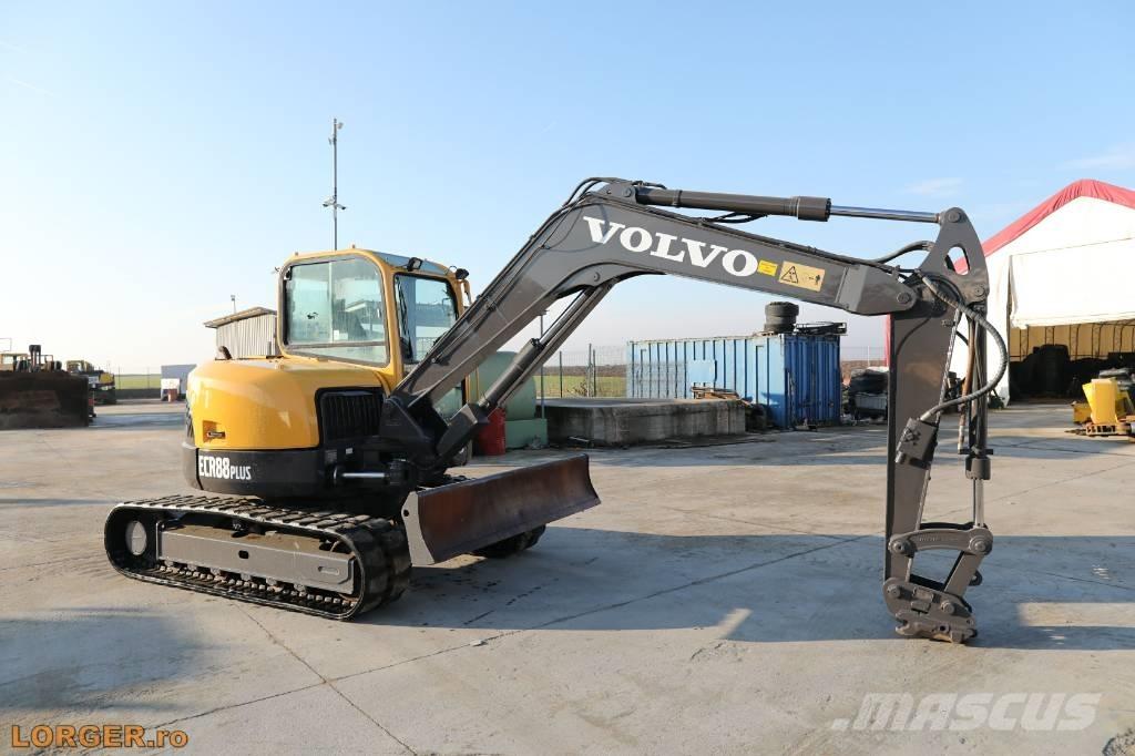 Volvo ECR 88 PLUS Midigrävmaskiner 7t - 12t
