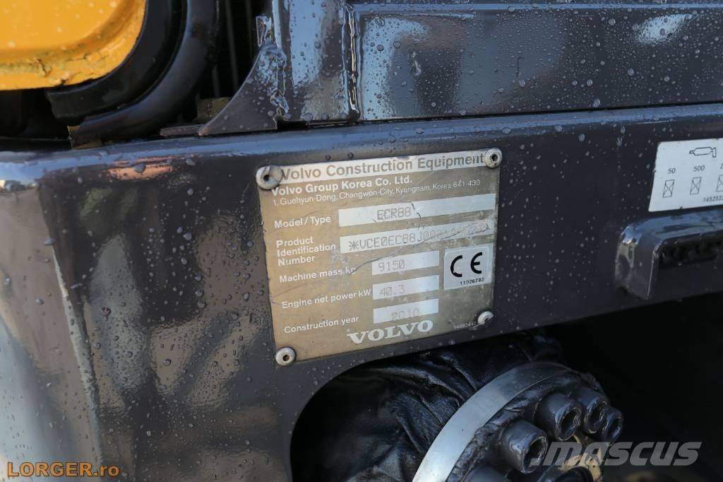 Volvo ECR 88 PLUS Midigrävmaskiner 7t - 12t