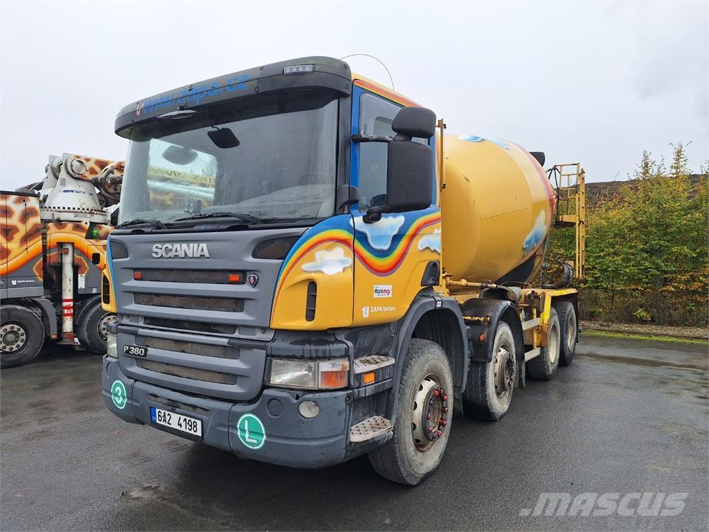 Scania P 380 CB8X4 Chassier