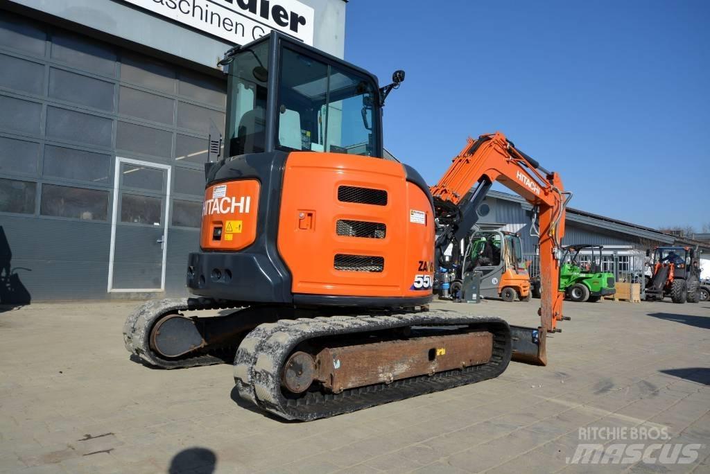 Hitachi ZX 55 U-6 Minigrävare < 7t