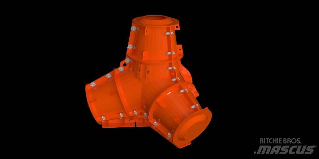  3A Block Tetrapod Betongutläggare