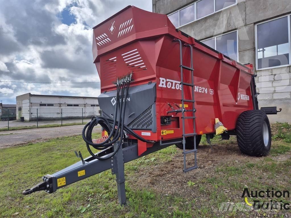 Metal-Fach N274 Fast- och kletgödselspridare